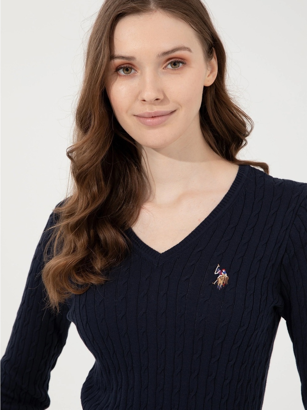 Dark Blue Knitting Jumper | U.S. Polo Assn L